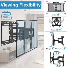 img 3 attached to BLUE STONE Bracket Articulating 400X400Mm Television & Video