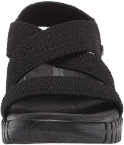 img 3 attached to Skechers Womens Smart Woven Sandal