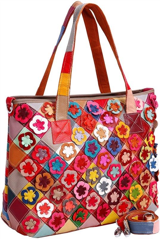 organizer multi color stitching splicing colorful 2b4021 women's handbags & wallets in hobo bags 로고