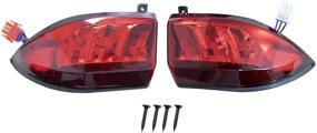 img 4 attached to 🚦 Enhance Visibility with Club Car Precedent and Tempo LED Taillight Tail Light 2004-up Rear Light - 2 Kit Replacements!