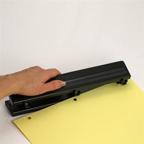 img 3 attached to 🖇️ Black Officemate Standard 3-Hole Punch with 8-Sheet Capacity (90099) - Improved SEO