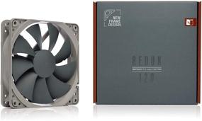 img 1 attached to Noctua NF-P12 redux-1300 PWM Quiet Fan - Ultimate Performance at 1300 RPM (120mm, Grey)