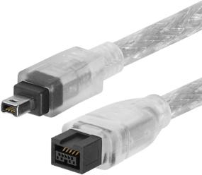 img 3 attached to Cmple BILINGUAL FireWire Cable CLEAR
