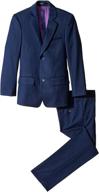 👔 impressive style with isaac mizrahi big boys' slim boys 2 piece cut linen/cotton suit logo