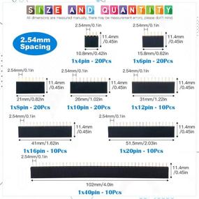 img 3 attached to 🔗 Glarks Straight Connector Assortment Prototype: A Comprehensive Solution for Seamless Connections