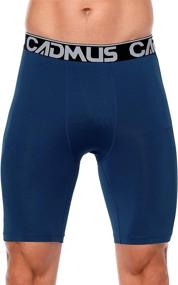 img 3 attached to CADMUS Compression Athletic Baselayer Underwear Men's Clothing in Active