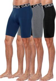 img 4 attached to CADMUS Compression Athletic Baselayer Underwear Men's Clothing in Active