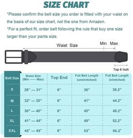 img 1 attached to Elastic Braided Stretch Men's Belts: Stretchy Unisex Accessories for Extra Comfort