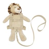 🦁 lion-themed travel toddler safety harness and character 2-in-1 bug tracker logo