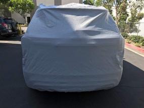 img 1 attached to 🚗 Ultrashield All Weatherproof Heavy Duty Car Cover - Custom Fits 2016-2022 Honda Pilot SUV - CarsCover