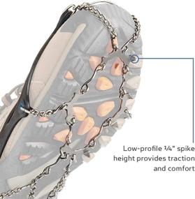 img 1 attached to 🔧 Yaktrax Traverse Heavy-Duty Traction Spikes: Ultimate Snow and Ice Grips (1 Pair)