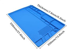 img 3 attached to 🔌 Insulated Silicone Soldering Solution by TXINLEI - Anti-Static & Static-Free