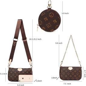 img 2 attached to Crossbody Bags Women Pochetthe Including