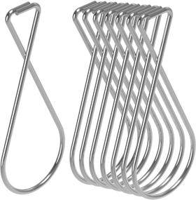 img 4 attached to 🔗 50-Pack Ceiling Hook Clips for Suspended Ceiling Tiles - Hanging and Hanger Hooks for Drop Ceilings