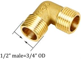 img 2 attached to Joywayus 90 Degree Forged Fitting: Efficient Solution for Optimal Routing