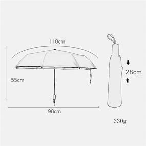 img 3 attached to AloveTree Folding Umbrella Automatic Windproof Umbrellas for Folding Umbrellas