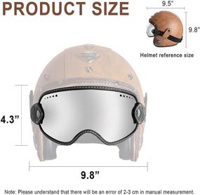 img 3 attached to Motorcycle Goggles Windproof Motocross Personalized