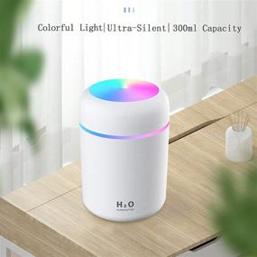 img 4 attached to Makolan Humidifier Portable Colorful Ultrasonic