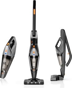 img 4 attached to 🔋 Cordless Stick Vacuum Cleaner: Lightweight, Handheld, Rechargeable, and Washable