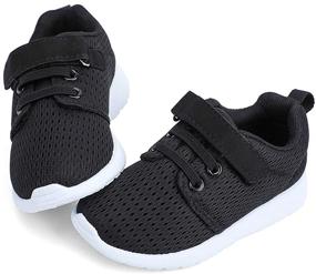 img 4 attached to 👟 Hiitave Toddler Athletic Boys' Running Sneakers: Premium Quality Shoes and Sneakers