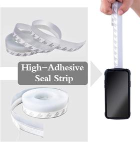 img 3 attached to Butecare Silicone Adhesive Anti Collision Transparent