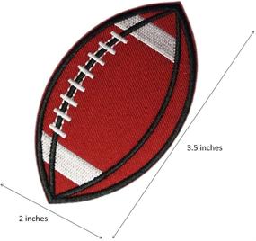 img 1 attached to Pack Sport Football Embroidered Patches