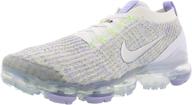 nike vapormax flyknit white metallic silver sports & fitness in running logo