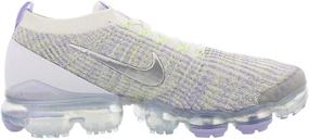 img 2 attached to Nike Vapormax Flyknit White Metallic Silver Sports & Fitness in Running