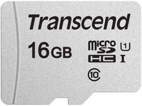 img 2 attached to Transcend 16GB UHS-I U1 MicroSD Memory Card with Adapter (TS16GUSD300S-AE)