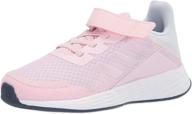 👟 duramo running iridescent girls' shoes by adidas - unisex option logo