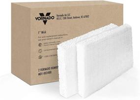 img 4 attached to 🌫️ Vornado MD1-0034 Replacement Humidifier Wick (2-Pack): Enhance Moisture & Freshness, White