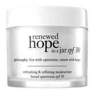 revitalizing philosophy hope in a jar moisturizer logo