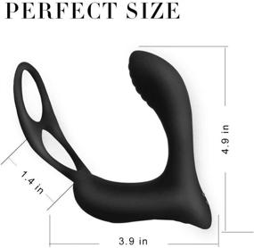 img 3 attached to Prime Waterproof Portable Massager for Men - GJM01: Multiple Patterns, US Shipping