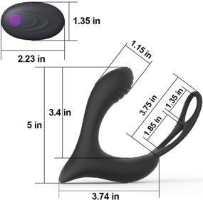 img 2 attached to Prime Waterproof Portable Massager for Men - GJM01: Multiple Patterns, US Shipping