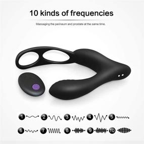 img 4 attached to Prime Waterproof Portable Massager for Men - GJM01: Multiple Patterns, US Shipping