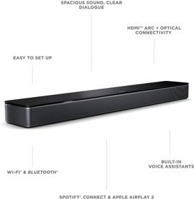 img 3 attached to 🔊 Bose Smart Soundbar 300: Enhanced Bluetooth Connectivity with Alexa Voice Control - Black