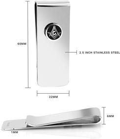 img 2 attached to Stainless Masonic Freemason Square Compass