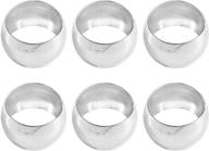 zhengdeliangyou pieces silver napkin rings logo