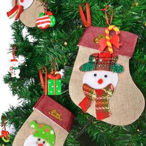img 1 attached to JOYIN Christmas Stocking Treat Decoration