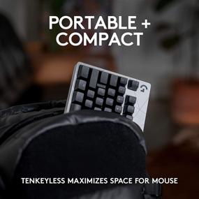 img 1 attached to Игровая клавиатура Logitech Mechanical Ultra Portable Tenkeyless Detachable Computer Accessories & Peripherals