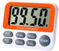 ⏱️ aimilar digital countdown kitchen timer - fast setting magnetic timer clock with alarm for cooking, baking, and students - count up/down logo