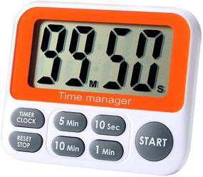 img 4 attached to ⏱️ AIMILAR Digital Countdown Kitchen Timer - Fast Setting Magnetic Timer Clock with Alarm for Cooking, Baking, and Students - Count Up/Down