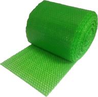 green bubble small wrap 🌿 wide: eco-friendly packaging with a compact footprint logo
