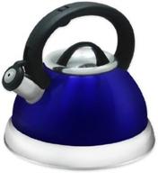 ☕ blue whistling tea kettle (blue) - enhanced seo logo