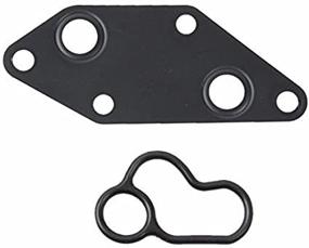 img 4 attached to 🔧 Compatible Engine Oil Cooler Gasket Set for 2007-2013 Altima Sentra Rogue with 2.5L 4 Cylinder Engine - Metal Gasket + Oring Seal