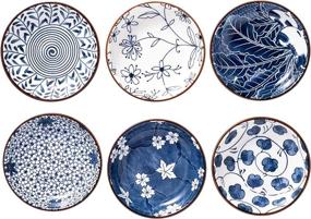 img 4 attached to 🍽️ Exquisite Japanese Ceramic Dipping Dishes for Your Kitchen Delights