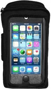 img 2 attached to 🎧 i2 Gear Armband Case for iPod Touch 7th, 6th & 5th Generation - Workout MP3 Holder with Zipper Pouch & Adjustable Arm Band (20 inch)