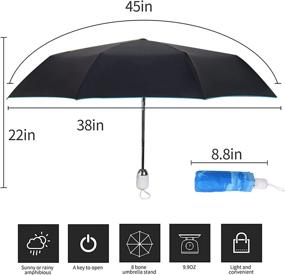 img 2 attached to Automatic Umbrella Windproof Lightweight Umbrellas
