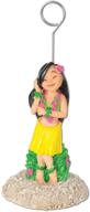 🌺 hula girl photo/balloon holder: the perfect party accessory (1 count) logo