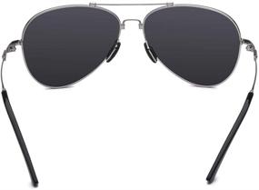 img 2 attached to 🕶️ Polarizing Distance Sunglasses: Tinted Gray for Men and Women with Nearsighted Myopia (Not Reading Glasses)